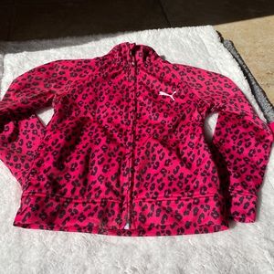 Like new. Girls size 5 Puma track jacket.